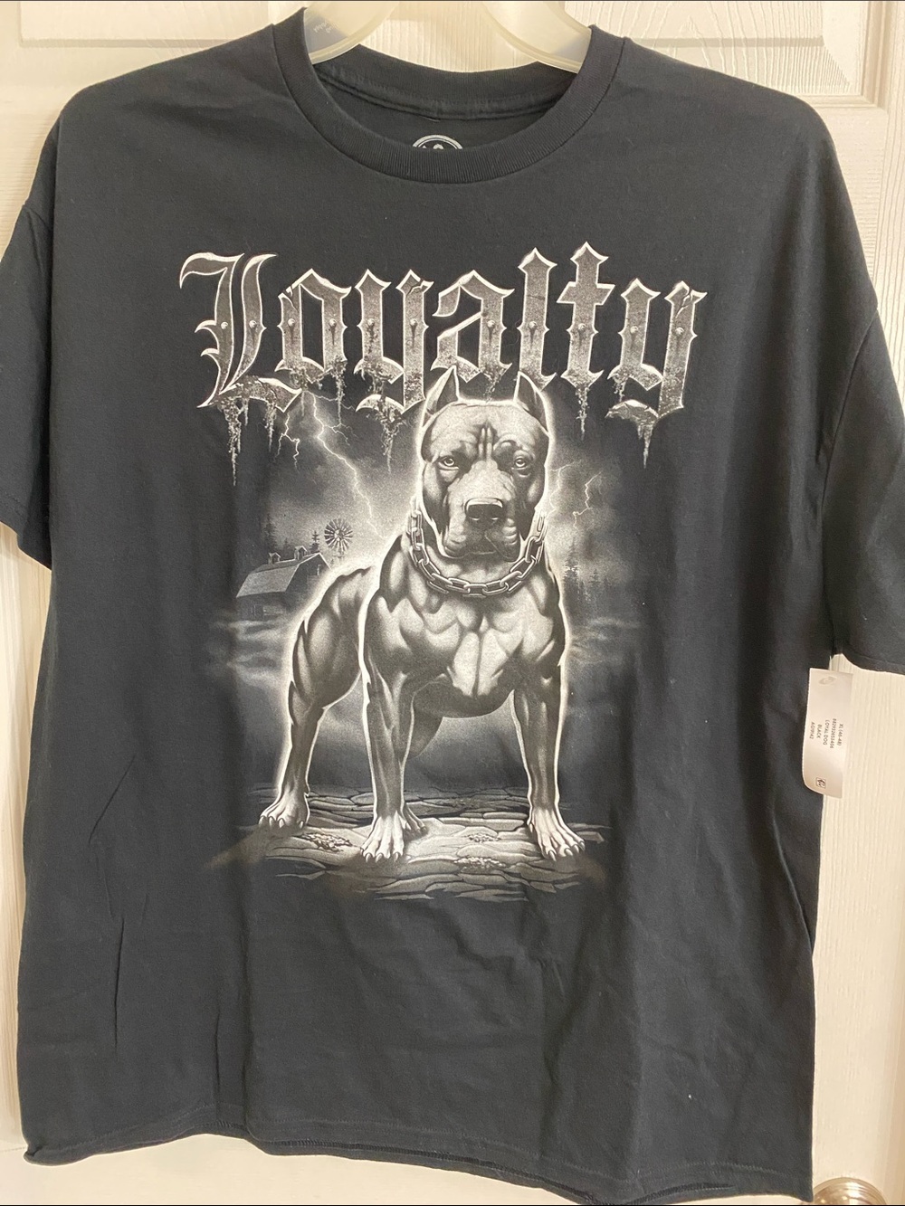 DOM Loyalty Black Dog Graphic Tee